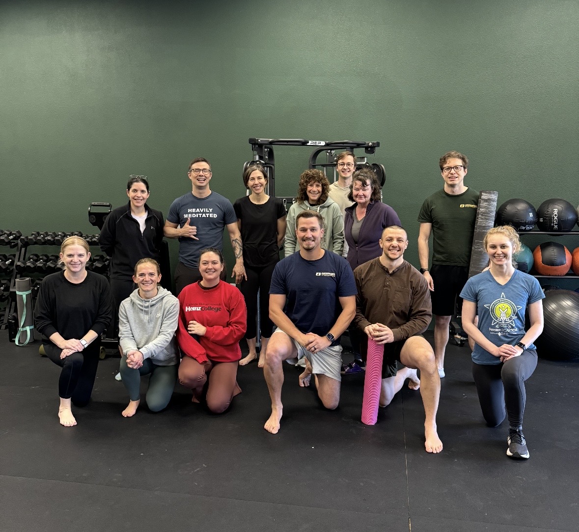 Grounded Performance gym community group photo